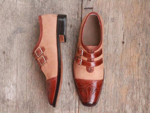 Madrid Strap Monk shoes - leathersguru