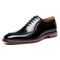 Handmade Men's Leather Black Color Square Toe Shoes - leathersguru