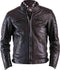 Black Padded Real Leather Pocket Men's Jacket - leathersguru