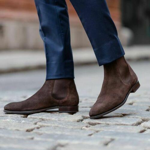 Men's Chocolate Chelsea Boots | leathersguru