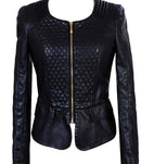 Handmade Leather Jacket For Women's Stylish Fashion Jacket
