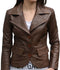 Handmade Leather jacket For womens