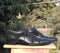 Bespoke Black Leather Suede Cap Toe Lace Up Shoes - leathersguru