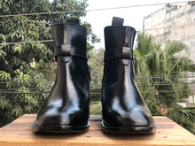 Load image into Gallery viewer, Handmade Black Jodhpurs Leather Boots For Men&#39;s - leathersguru
