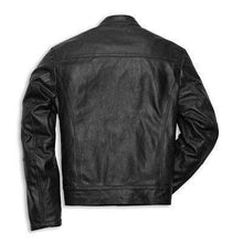 Load image into Gallery viewer, Men&#39;s Black Slim Fit Casual Motorbike Biker Cowhide Leather Jacket - leathersguru
