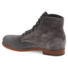 Load image into Gallery viewer, Handmade Ankle Gray Suede Chukka Lace Up Men&#39;s Boot - leathersguru
