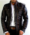 Biker Vintage Cafe Racer Distressed Brown Real Leather Jacket - leathersguru