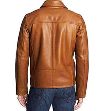 Load image into Gallery viewer, Men&#39;s Genuine Leather Lambskin Bomber Jacket - leathersguru
