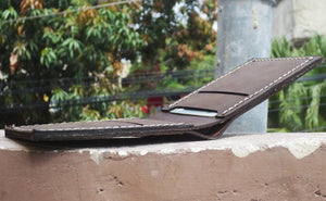 Mens Wallet, Mens leather wallet, Handmade Wallet Leather Wallet thin leather wallet, Men wallets, Traditional Alligator Texture Card holder - leathersguru