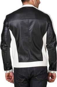 Men's Genuine Lambskin Leather Jacket Biker Motorcycle jacket - leathersguru