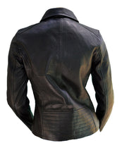 Load image into Gallery viewer, New Designer AwesomeNew Lambskin Motorcycle Leather Jacket For Women
