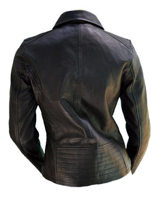 New Designer AwesomeNew Lambskin Motorcycle Leather Jacket For Women