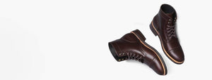 Handmade Chukka Brown Cap Toe Leather Lace Up Boot - leathersguru