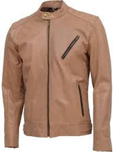 Load image into Gallery viewer, Zipper Street Style Leather Jacket For Men
