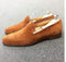Handmade Men's Tan Moccasin Suede Loafers - leathersguru