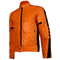 Handmade Men's Stylish Stand Collar Tan Leather Jacket